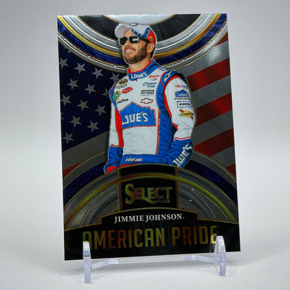 Jimmie Johnson – 2024 Panini Select American Pride Base #2 – Hendrick Motorsports - front