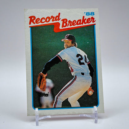 Doug Jones – 1989 Topps 1988 Record Breakers Base #6 – Cleveland Indians - front